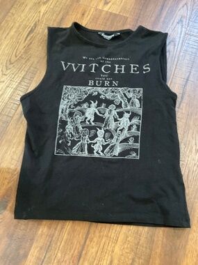 Witch crop  t shirt  from disturbia us 6